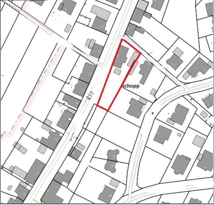 Schopp: * Baugrundstück mit Sanierungsbedürftigem-/Abrisshaus in Schopp zu verkaufen  Schopp: * Baugrundstück mit Sanierungsbedürftigem-/Abrisshaus in Schopp zu verkaufen