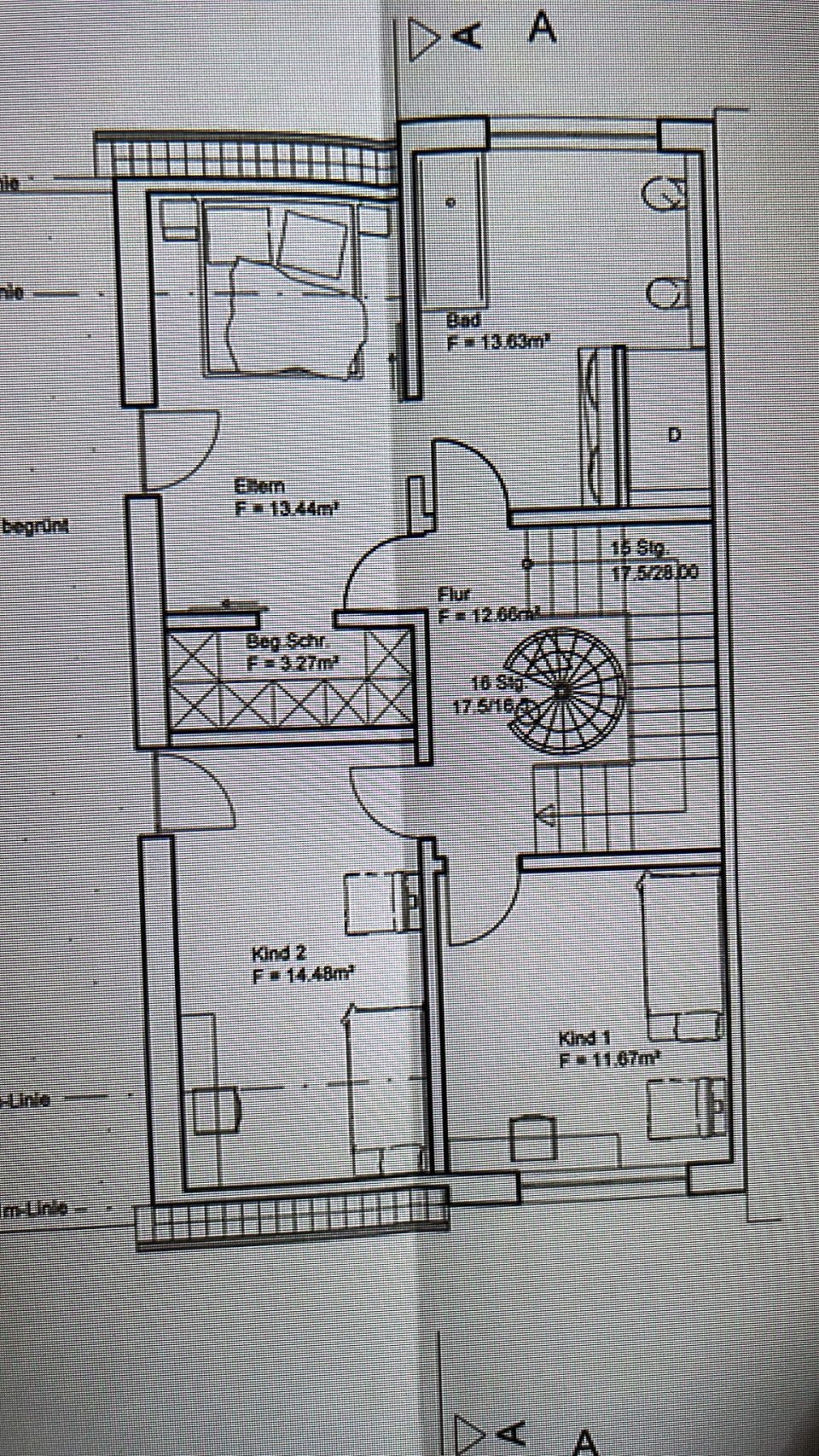 Grundriss Obergeschoss